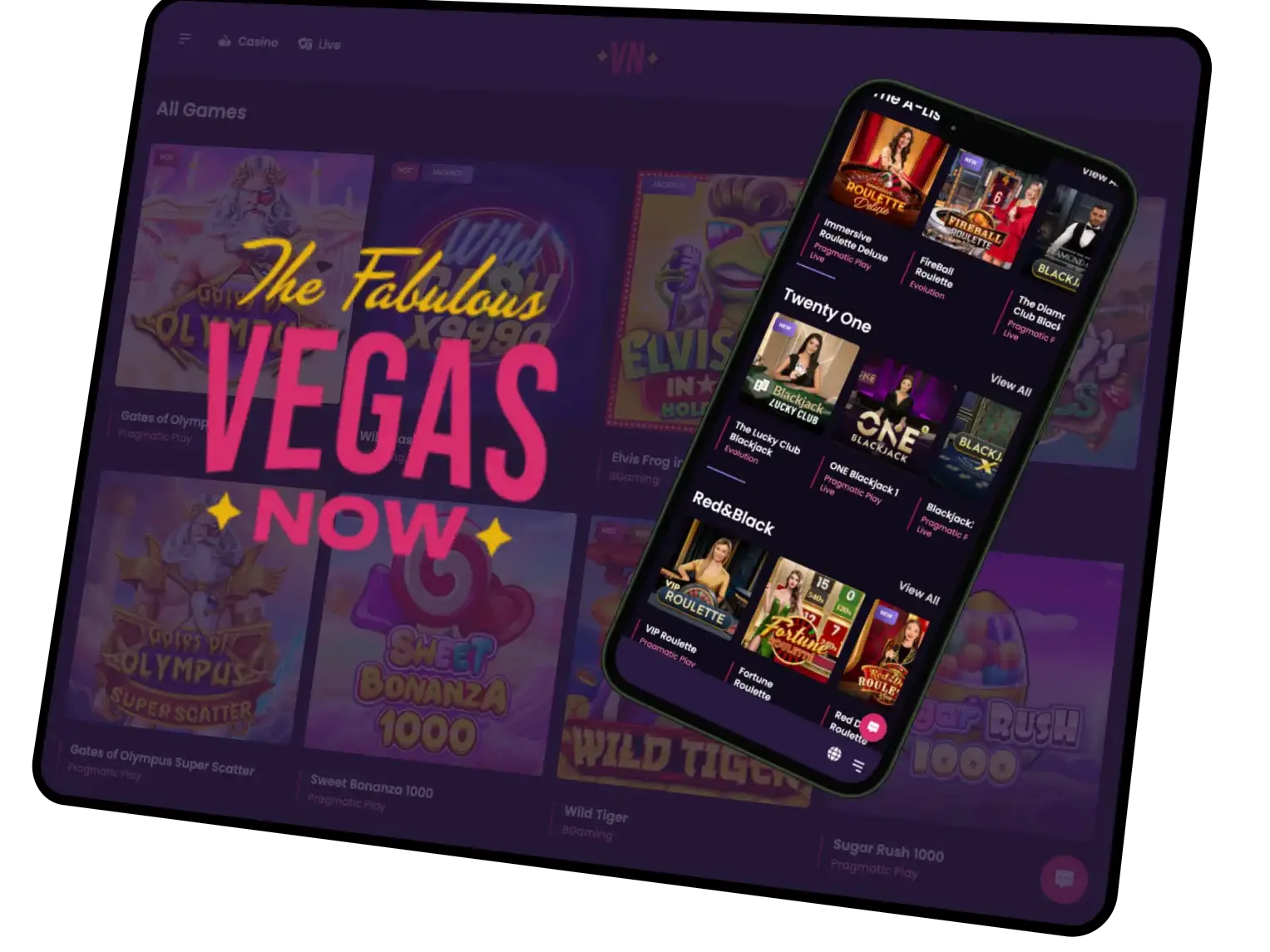 VegasNow App